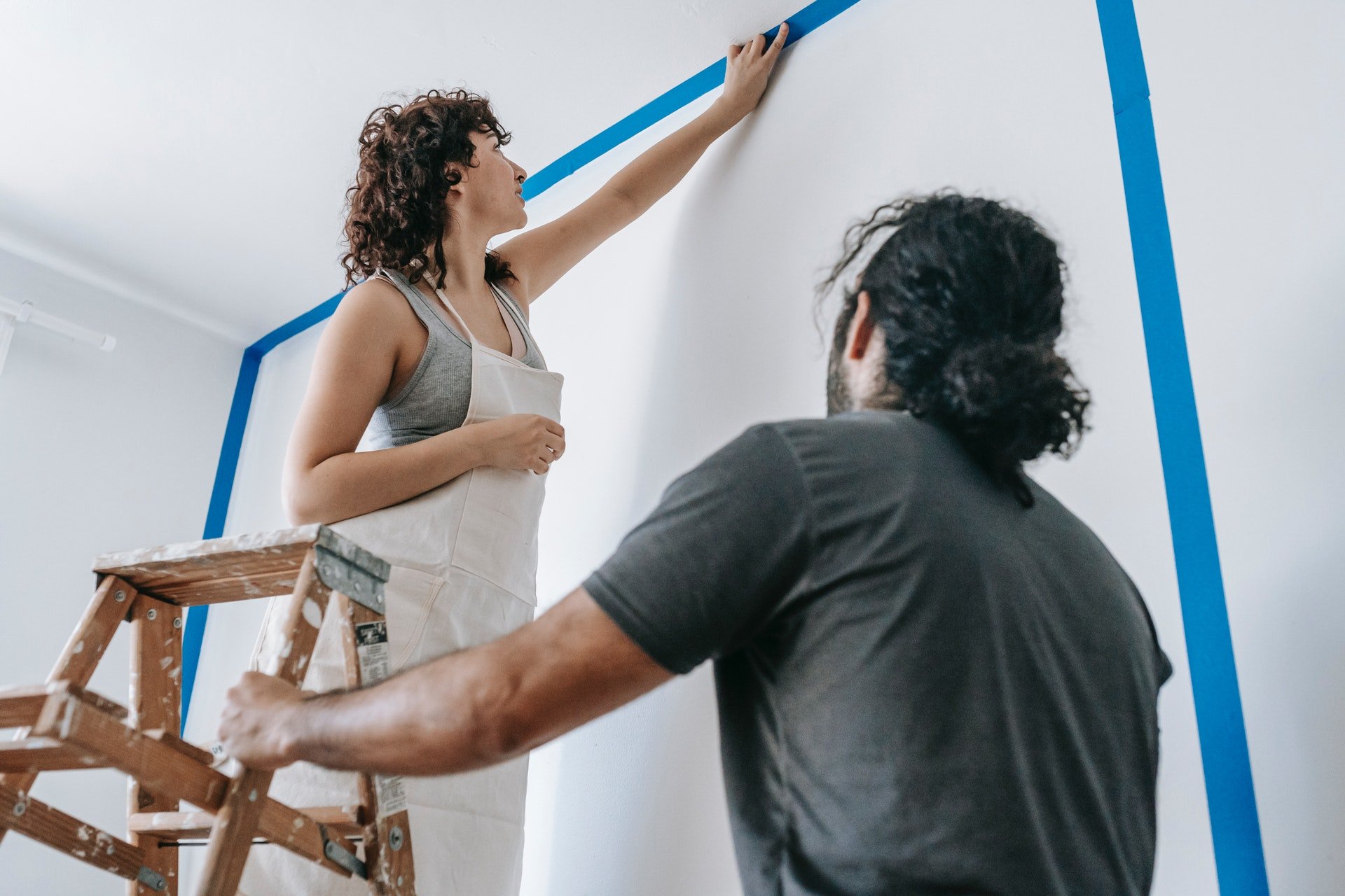 A couple who knows the difference between HELOC and a Home Equity Loan